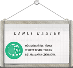 7/24 Canlı Destek